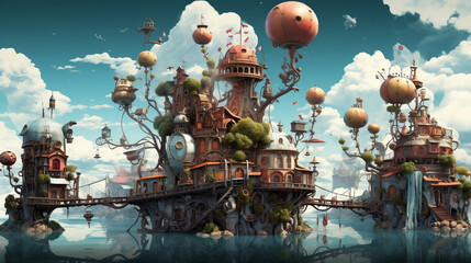 Dreams Enchanté: Whimsical Contraptions and Imaginative Wonders