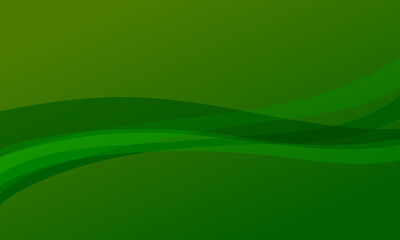 green lines curves wave smooth gradient abstract background