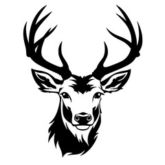 deer head vector