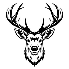 deer head vector