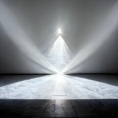 3d 8K ue5 light and air symbolic minimalist elegant white surreal 
