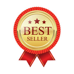 Best Seller Golden Badge Ribbon