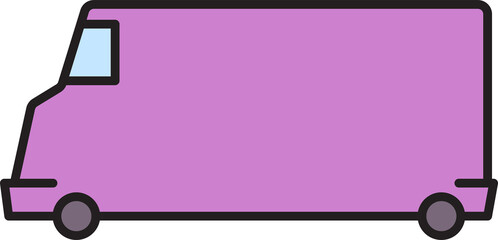 delivery van icon