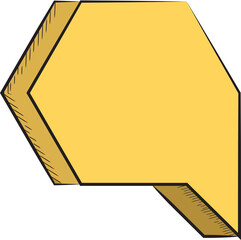 Obraz premium blank comic speech bubble