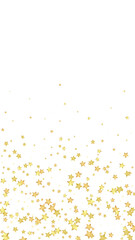 Magic stars vector overlay.  Gold stars scattered