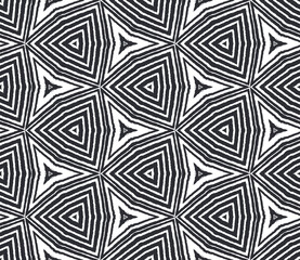 Textured stripes pattern. Black symmetrical