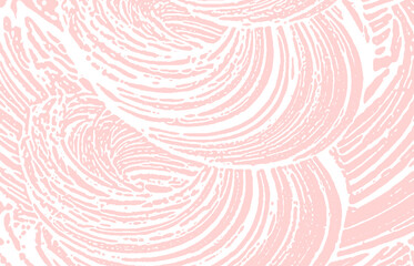 Fototapeta na wymiar Grunge texture. Distress pink rough trace. Flawles