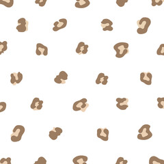 Leopard print pattern animal seamless. Leopard skin abstract for printing, cutting, and crafts Ideal for mugs, stickers, stencils, web, cover, wall stickers, home decorate and more.