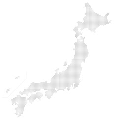 ベクター日本地図
