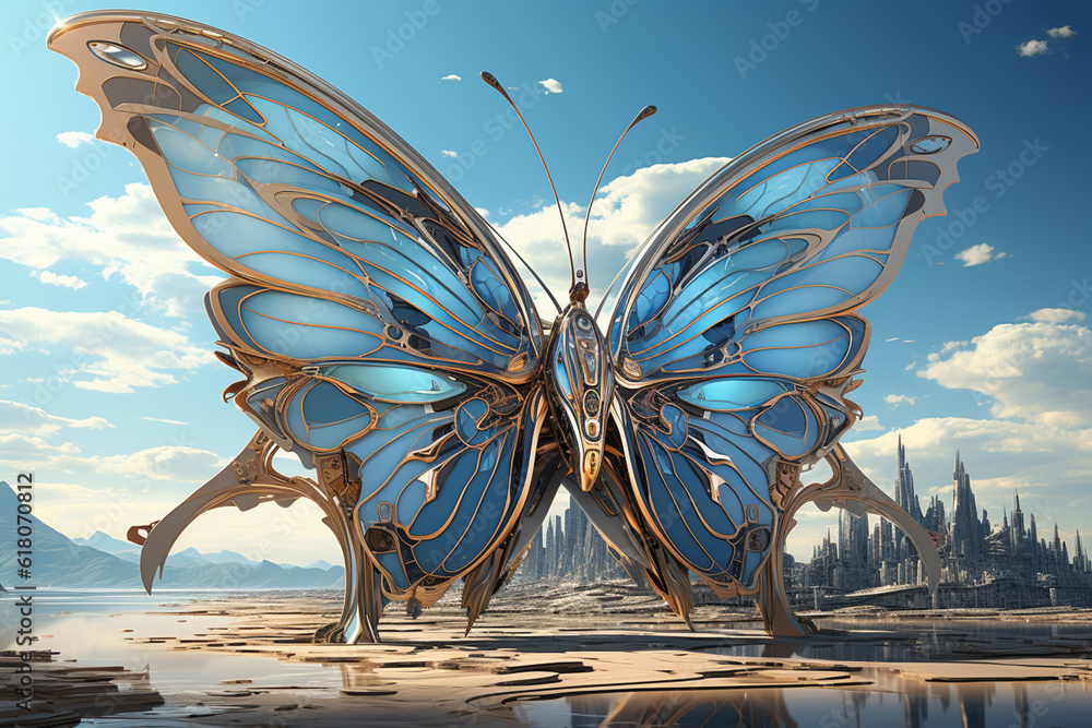 Fototapete this abstract representation of the great sphinx incorporates elements of surrealism. the image feat