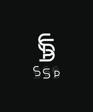An eye-catching and stylish letter SSP initial logo design that showcases simplicity at its finest. With its minimalistic elements, it creates an attractive and memorable brand identity.