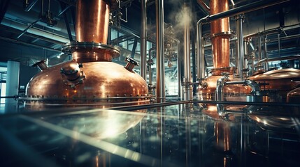 Whiskey production, production process - Generative AI technology