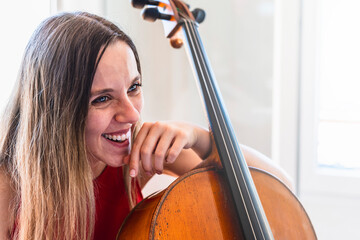 Old Meets New: Young Cellist and Her Cherished Antique Cello © Alfonso Soler