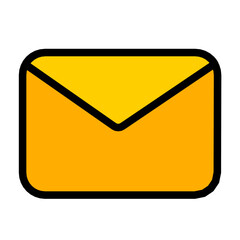 yellow mail icon