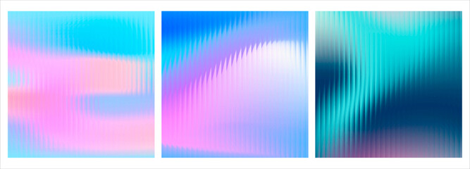 Set of vector grainy gradients in pastel colors. For covers, wallpapers, branding and other projects. You can use a grainy texture for any of the gradients.