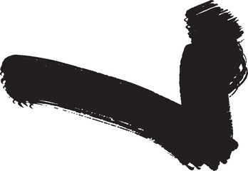 筆で描いたような流れる墨汁のイメージ　和を演出する滑らかな曲線バナー背景