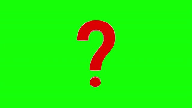 3D Question Mark