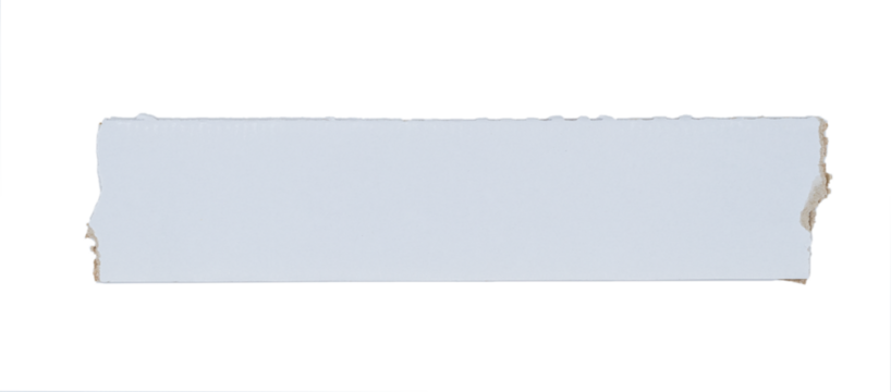 white paper ripped message torn