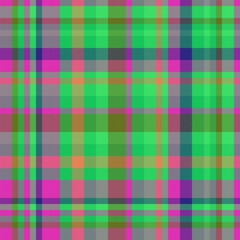 Pattern check background of vector plaid seamless with a textile tartan fabric texture.
