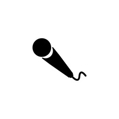 Microphone icon. High quality audio. Media technology. Simple vector perfect illustration
