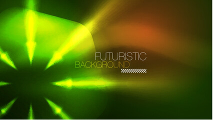 Technology Digital Neon Abstract Background, Abstract Hexagons, Digital Cyberspace, Modern Hi-tech, Science, Futuristic Techno Design Template