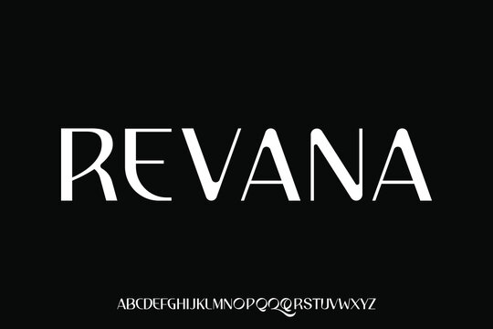 Rounded Display font vector design suitable for logo, headline, poster, magazine and many more