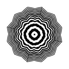 Circular pattern in form of mandala for Henna, tattoo, decoration. Decorative ornament in ethnic oriental style. Coloring book page.Mandalas for coloring book. Decorative round ornaments. mandala.