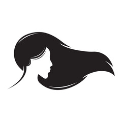 Hair icon Vector Illustration design Logo template