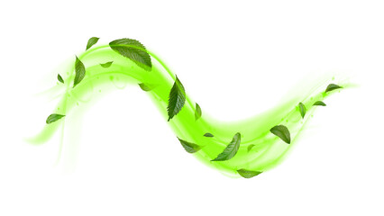 abstract liquid wave