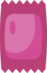 Cute Wraped Candy Illustration