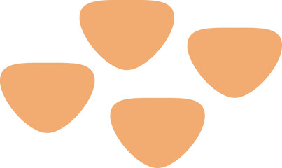 Cute Pastel Design Element Illustration