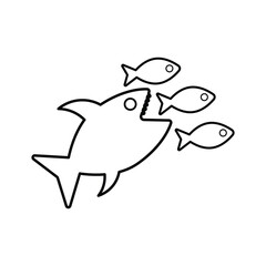 Eliminate Rivalries icon. Line, outline design.