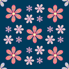 Beautiful seamless vector pattern design for decorative, wallpaper, wrapping paper, fabric, backdrop, shirt, tablecloths, clothes, blankets and other.