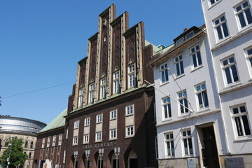 Giebelhaus mit Stufengiebel in Bremen