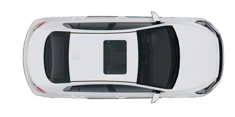 Top view of product(Humanized plants)