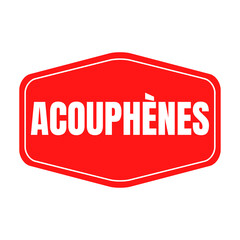 Symbole icône acouphènes  - obrazy, fototapety, plakaty
