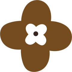 brown flower