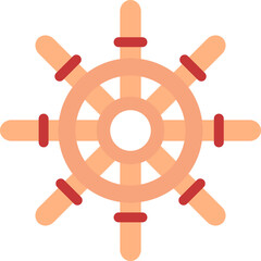 Boat rudder illustration © Vector townz