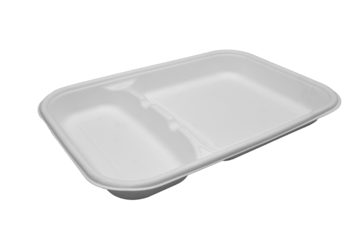 pure white isolated ecofriendly disposables