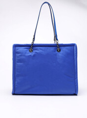 blue bag isolated on white