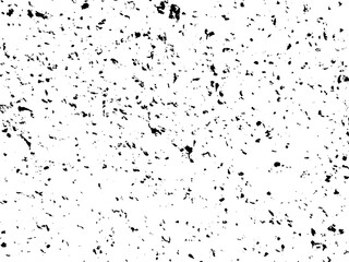 Fototapeta premium Dynamic vector grunge texture with coarse grains in various sizes. Overlay texture with a gritty, distressed appearance. Versatile design element for adding depth and texture