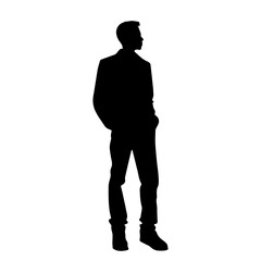 person standing silhouette illustration