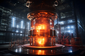 Look inside a nuclear fusion reactor