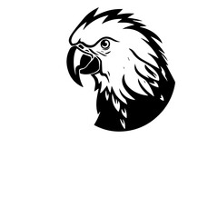 parrot silhouette illustration 