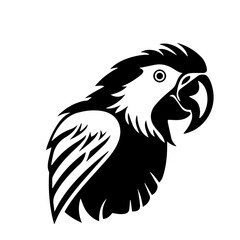 parrot silhouette illustration 