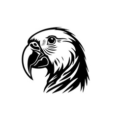 parrot silhouette illustration 