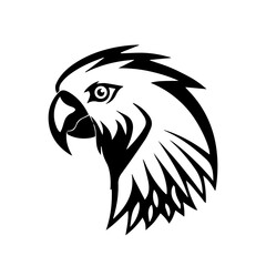 parrot silhouette illustration 