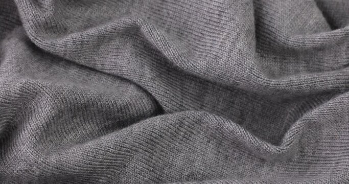 Grey kint fabric background.