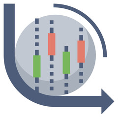 business and finance line icon,linear,outline,graphic,illustration