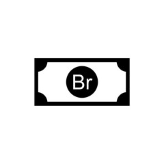 Belarus Currency Symbol, Belarusian Ruble Icon, BYN Sign. Vector Illustration